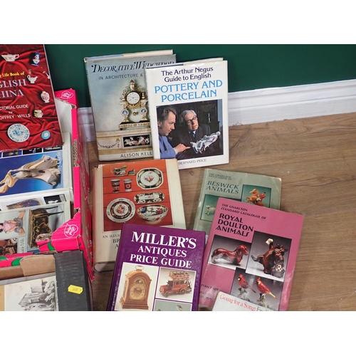 644 - Two boxes of Books including Antiques and History