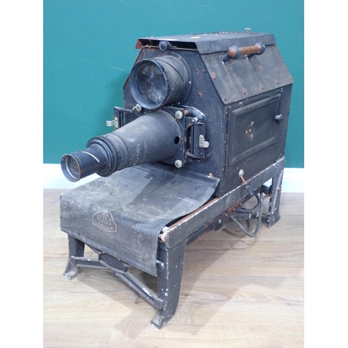 687 - A Ross of London, large Projector on stand, 28in L