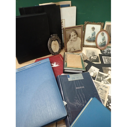 706 - A box of old Photographs and Albums