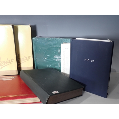 734 - A box of modern Photograph Albums