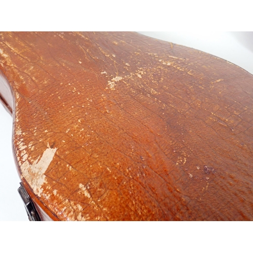 508 - A full size Violin with single perfling to the top and the two piece back with interior label 