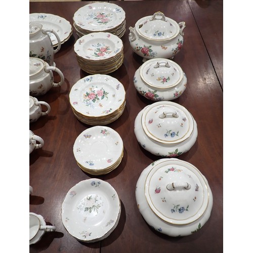 426 - A Royal Crown Derby Tea, Coffee and Dinner Service 'Derby Days' pattern, approx 100 pieces including... 