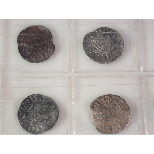 129 - A collection of twenty one long and short cross hammered silver Coins, to income Henry III void long... 