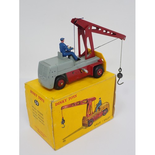 64 - A boxed French Dinky Toys No.50 Grue 'Salev'