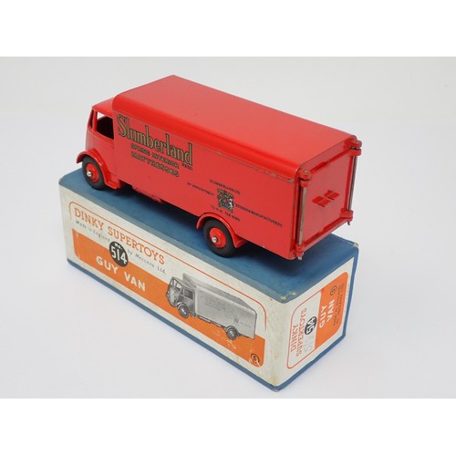 72 - A boxed Dinky Supertoys No.514 Guy 'Slumberland' Van