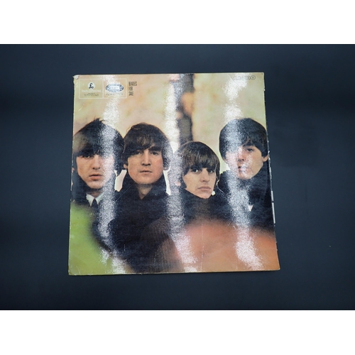 257 - Six Beatles Albums consisting of 'Beatles for Sale', 'With the Beatles', 'Rubber Soul'', 'Please Ple... 