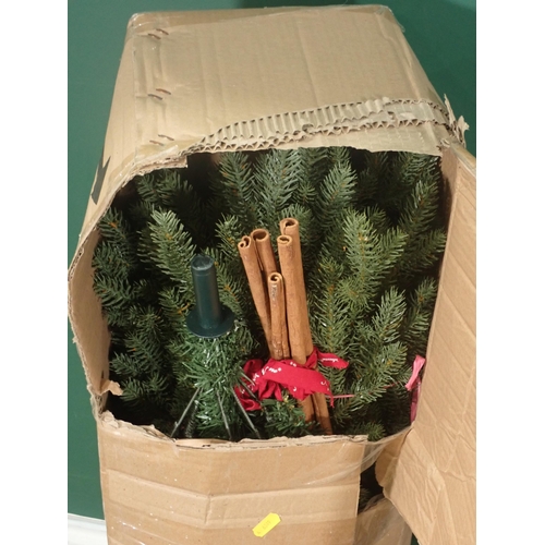 352 - A quantity of Christmas Decorations including, Tree, Wreaths, Lights, etc.