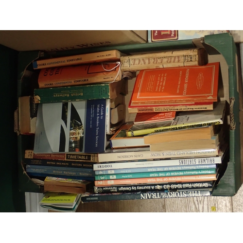 359 - Three boxes of Railway related Books