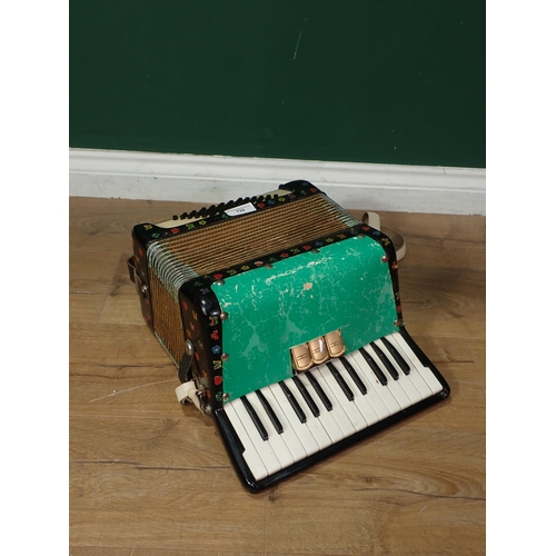 732 - A piano Accordian