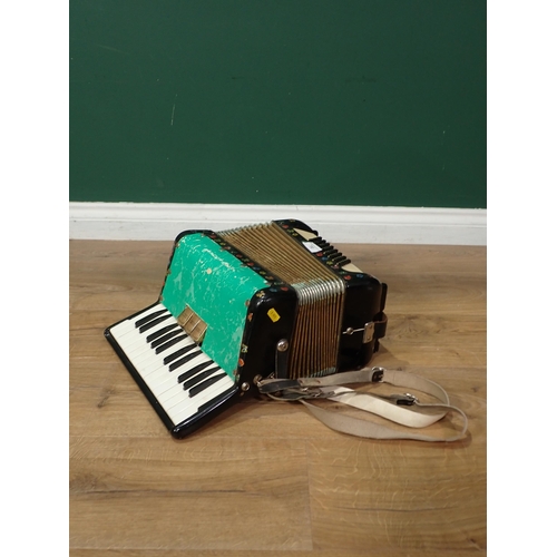 732 - A piano Accordian