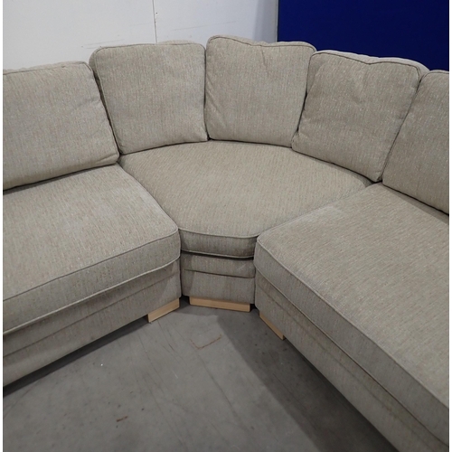 800 - An upholstered Corner Settee unit