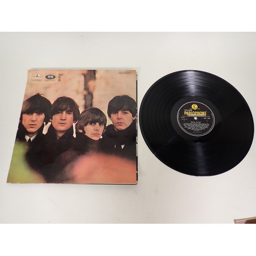 257 - Six Beatles Albums consisting of 'Beatles for Sale', 'With the Beatles', 'Rubber Soul'', 'Please Ple... 