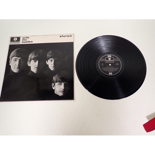 257 - Six Beatles Albums consisting of 'Beatles for Sale', 'With the Beatles', 'Rubber Soul'', 'Please Ple... 