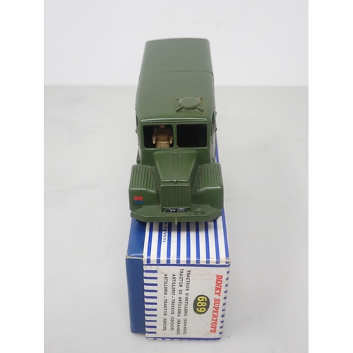 111 - A boxed Dinky Toys No.689 Medium Artillery Tractor