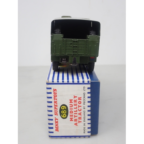 111 - A boxed Dinky Toys No.689 Medium Artillery Tractor