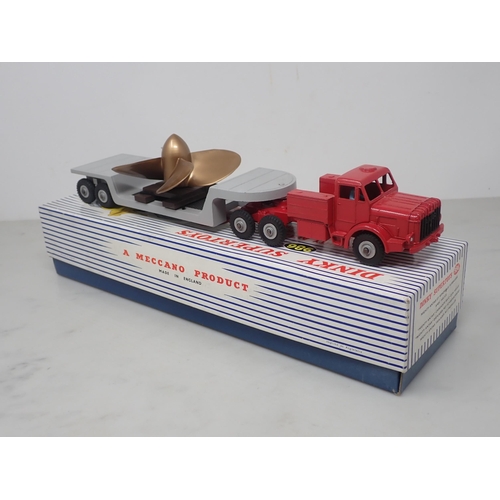 138 - A boxed Dinky Supertoys No.986 Mighty Antar Low Loader with Propeller