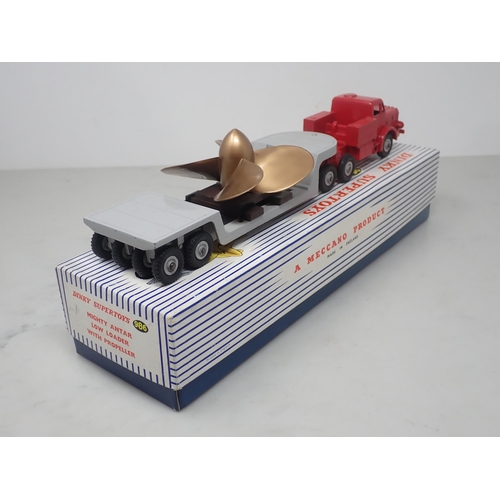 138 - A boxed Dinky Supertoys No.986 Mighty Antar Low Loader with Propeller