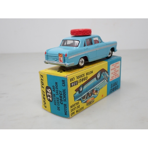 143 - A boxed Corgi Toys No.236 Austin A60 Motor School