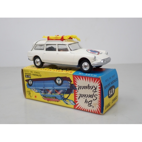 144 - A boxed Corgi Toys No.475 Citroen Safari Ski Club