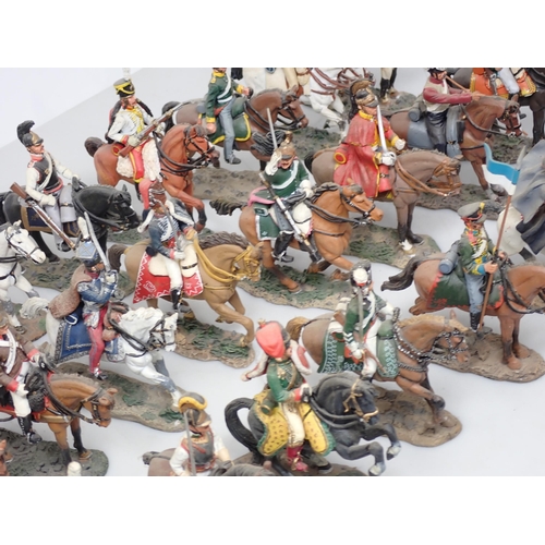 153 - Approximately 45 Del Prado Figures of 19th Century Cavalry