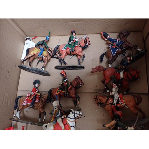 153 - Approximately 45 Del Prado Figures of 19th Century Cavalry