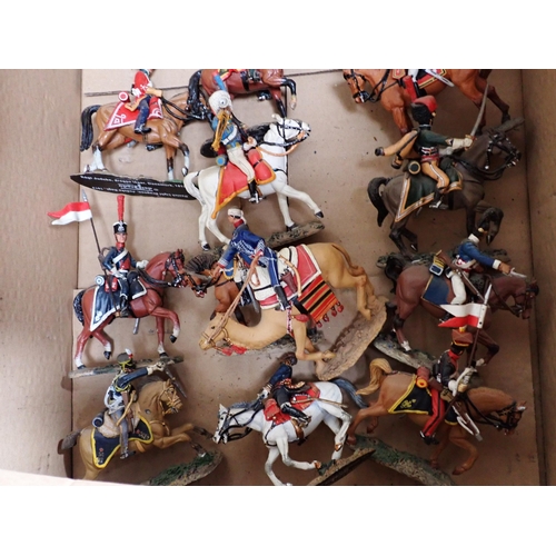 153 - Approximately 45 Del Prado Figures of 19th Century Cavalry