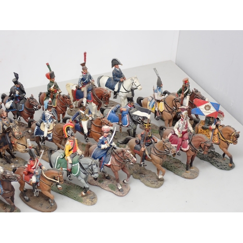 154 - Approximately 70 Del Prado Figures of 19th Century Cavalry