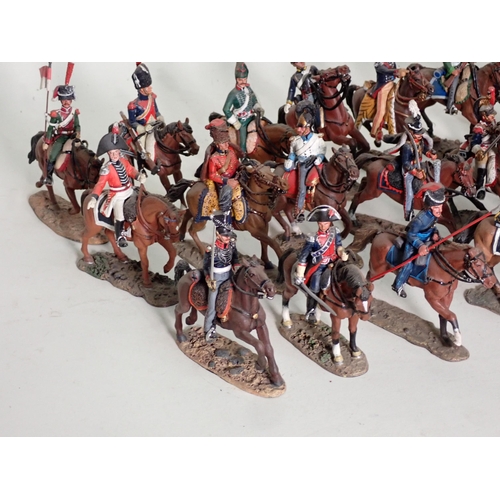 154 - Approximately 70 Del Prado Figures of 19th Century Cavalry