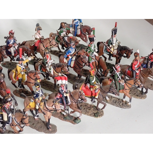 154 - Approximately 70 Del Prado Figures of 19th Century Cavalry