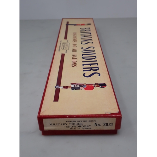 156 - A boxed Set of U.S. Military Police 'Snowdrops', Ex plus