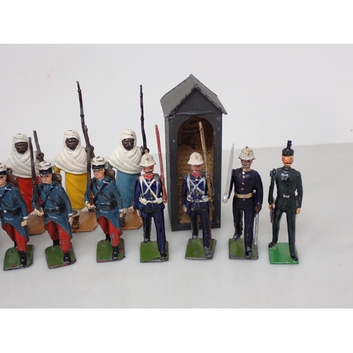 164 - Twenty Britains Figures of North African Bedouin, French Foreign Legion Soldiers, British Soldiers a... 