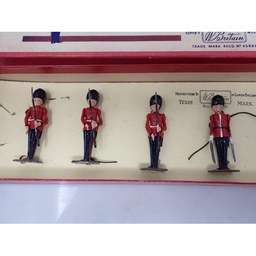 167 - A boxed Britains Set No.2078 Irish Guards, figures unstrung, Ex plus