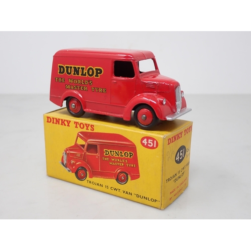 207 - A boxed Dinky Toys No.451 'Dunlop' Trojan Van