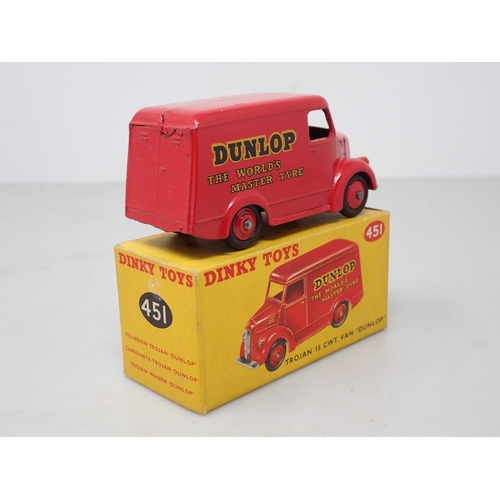 207 - A boxed Dinky Toys No.451 'Dunlop' Trojan Van