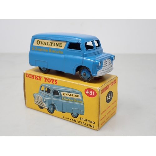 212 - A boxed Dinky Toys No.481 Bedford 'Ovaltine' Van