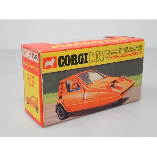 227 - A boxed Corgi Toys Whizzwheels No.389 Bond Bug 700ES