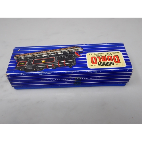 23 - Hornby-Dublo EDL17 0-6-2T matt, unused, late box with literature
Locomotive in mint condition with n... 