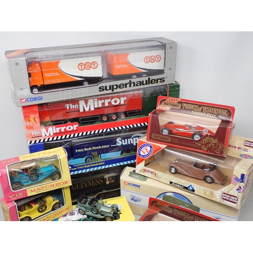 252 - A box of Matchbox Models of Yesteryear, Corgi Classics and other diecast Vehicles