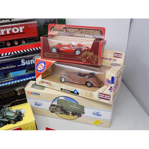 252 - A box of Matchbox Models of Yesteryear, Corgi Classics and other diecast Vehicles