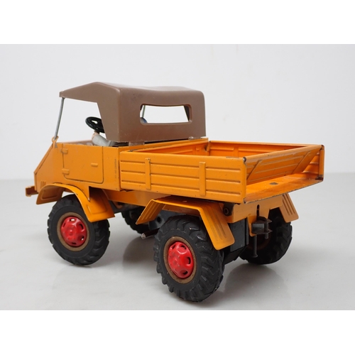 254 - A West German tinplate clockwork Tipp & Co. Unimog