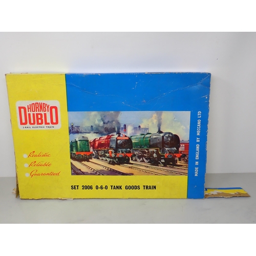 271 - A boxed Hornby-Dublo 2006 Tank Goods Set (box A/F)