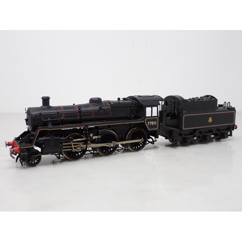 288 - A 00 gauge D.J.H kit built B.R. Standard Class Locomotive with Portescap motor built to an extremely... 