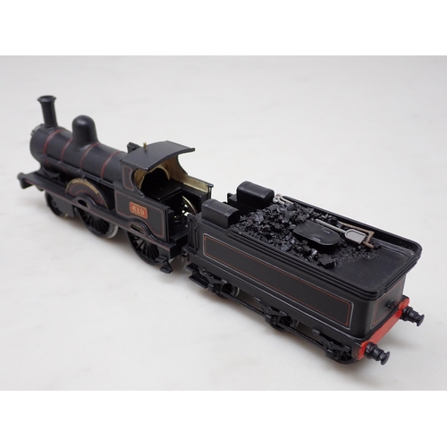 293 - A kit built 00 gauge L.N.W.R. Improved Precedent 'Jumbo' 2-4-0 Locomotive made from a Gem kit, No.61... 