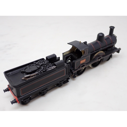 293 - A kit built 00 gauge L.N.W.R. Improved Precedent 'Jumbo' 2-4-0 Locomotive made from a Gem kit, No.61... 