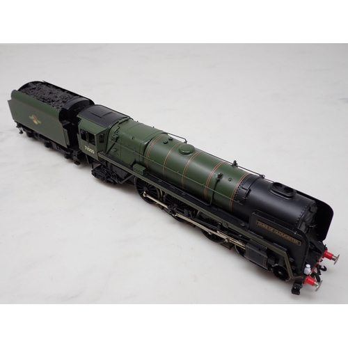 294 - A boxed DJH 00 gauge kit built Standard Class Locomotive 'Duke of Gloucester' No.71000. With Portesc... 