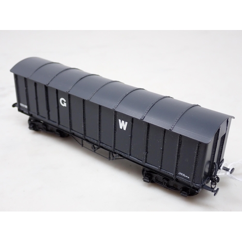 295 - A kit built 00 gauge Lawrence and Goddard G.W.R. double bogie 30 ton Goods Van, signatures to unders... 