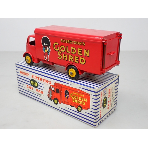 337 - A boxed Dinky Toys No.919 Guy 'Golden Shred' Van