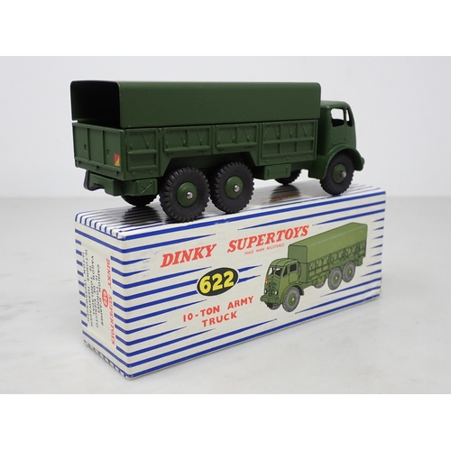 368 - A boxed Dinky Toys No.622 10-ton Army Truck