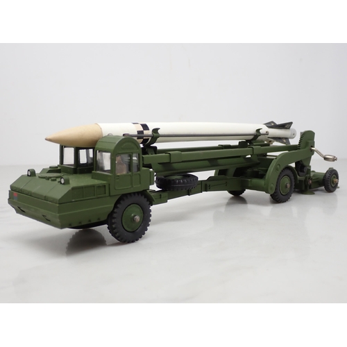 375 - A boxed Dinky Toys No.666 Missile Erector Vehicle with Corporal Missile