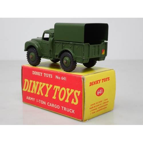 379 - A boxed Dinky Toys No.641 Army 1-ton Cargo Truck